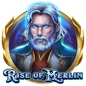 Rise of Merlin Online slot logo