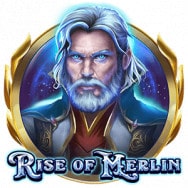 Rise of Merlin Online slot logo