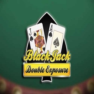 Double Exposure Blackjack MH Online Slot logo