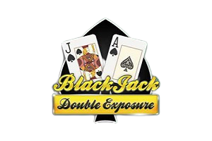 Double Exposure Blackjack MH Online Slot logo