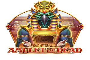 Rich Wilde and the Amulet of Dead Online Slot logo