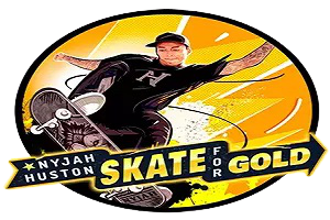 Nyjah Huston - Skate for Gold Online Slot logo
