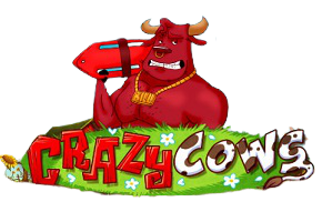 Crazy Cows Online Slot logo