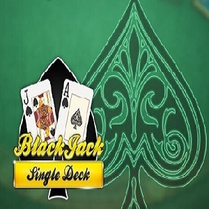 Single Deck BlackJack Online Slot logo