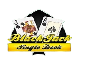 Single Deck BlackJack Online Slot logo