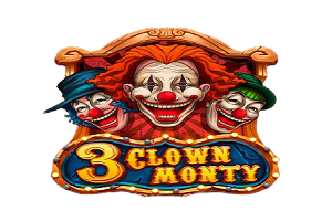 3 Clown Monty Online Slot logo