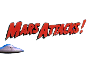 Mars Attacks! Online Slot Logo