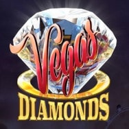Vegas Diamonds Online Slot Logo