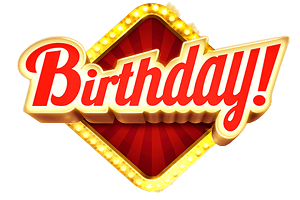 Birthday Online Slot Logo