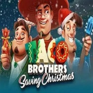 Taco Brothers Saving Christmas Online Slot Logo