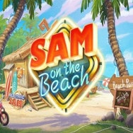 Sam on the Beach Online Slot Logo