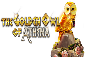 The Golden Owl of Athena Online Slot Logo