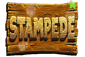 Stampede Online Slot Logo