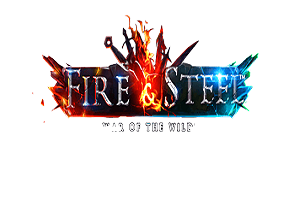 Fire & Steel Online Slot Logo