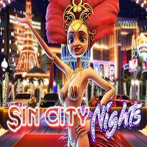 Sin City Nights Online Slot Logo