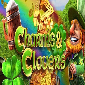 Charms and Clovers Online Slot Logo