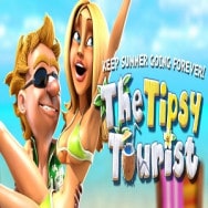 The Tipsy Tourist Online Slot Logo