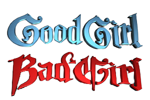 Good Girl Bad Girl Online Slot Logo