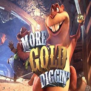 More Gold Diggin Online Slot Logo