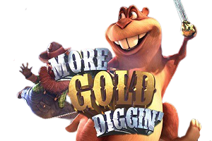 More Gold Diggin Online Slot Logo