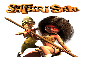 Safari Sam Online Slot Logo