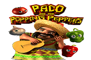 Paco and the Popping Peppers Online Slot Logo