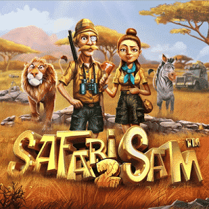 Safari Sam 2 Online Slot Logo