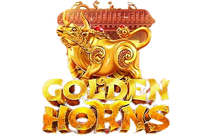 Golden Horns Online Slot Logo