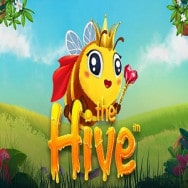 The Hive Online Slot Logo