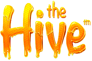 The Hive Online Slot Logo