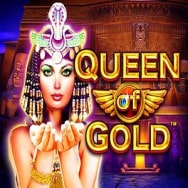 Queen of Gold Online Slot Logo