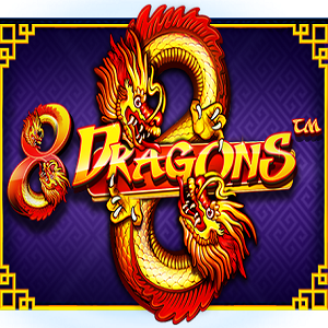 8 Dragons  Online Slot Logo