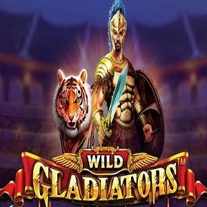 Wild Gladiators Online Slot Logo