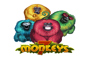 7 Monkeys online Slot Logo