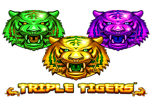 Triple Tigers Online Slot Logo