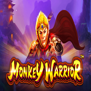 Monkey Warrior Online Slot Logo