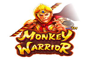 Monkey Warrior Online Slot Logo