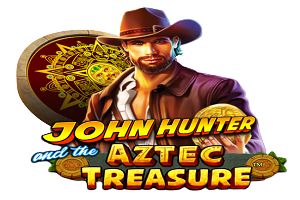 John Hunter and The Aztec Treasure Online Slot Logo