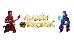 Aladdin and the Sorcerer Online Slot Logo