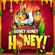 Honey Honey Honey Online Slot Logo