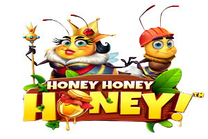 Honey Honey Honey Online Slot Logo