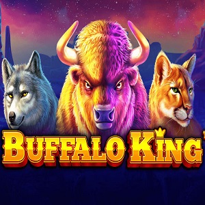 Buffalo King Online Slot logo