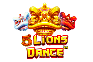 5 Lions Dance Online Slot logo