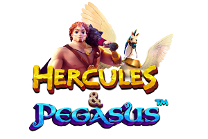 Hercules and Pegasus online slot logo