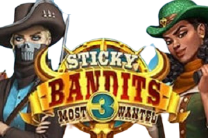 Sticky Bandits 3 Most Wanted Online Slot Logo