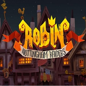 Robin Nottingham Raiders online slot logo
