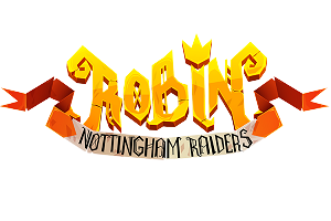 Robin Nottingham Raiders online slot logo