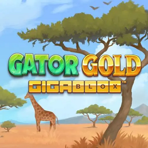 Gator Gold Gigablox online slot logo
