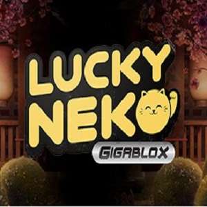 Lucky Neko Gigablox online slot logo