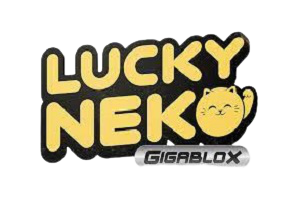 Lucky Neko Gigablox online slot logo